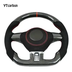 YTcarbon Car Interior Accessories Decoration Carbon Fiber Steering Wheel For Polo GTI