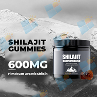SUNI Bonbons en résine de shilajit de l'Himalaya naturel à base de plantes de marque privée pour hommes femmes sans sucre