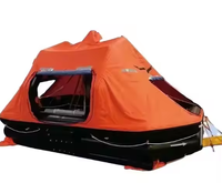 Raft de sauvetage gonflable de haute qualité pour jusqu'à 10 personnes, équipement de sauvetage professionnel avec certificat CCS