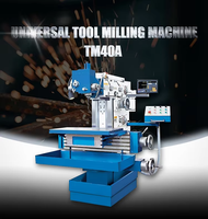 Fresadora Universal de Metal Vertical de Alta Resistencia Multifuncional Profesional Más Popular