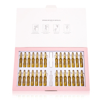 28 flacons de sérum ampoule à la nicotinamide 10% vitamine C B3 éclaircissant pour peaux sèches, soin hydratant du visage, OEM, étiquette privée