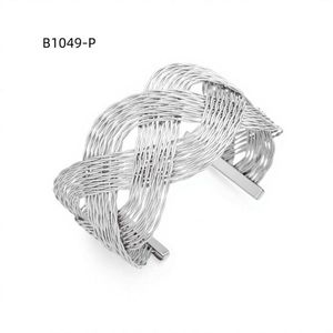 Amy Amy Fashion Bangle B1049 <b>Silver</b> Plated <b>Cuff</b> <b>Bracelet</b> Geometric Trendy Women's Jewelry Gift - Product Image 1