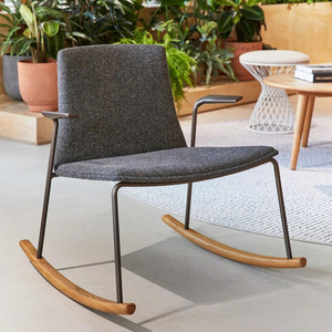 Meilleure qualité en bois moderne baes avec accoudoir adulte loisirs <span class=keywords><strong>chaise</strong></span> berçante confortable - Product Image 4