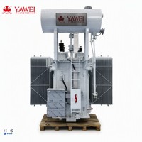 Transformador de Potencia Trifásico Delta-Wye Yawei ANSI C37.04 125MVA 138kV a 34.5kV, Modelo SZ11, Refrigeración ONAN, Caja NEMA 3R