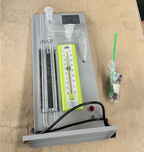 Équipement d'essai de perméabilité à l'<span class=keywords><strong>air</strong></span> de finesse de ciment Blaine en acier à affichage numérique manuel ASTM pour 1 an de garantie - Product Image 2