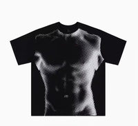 T-shirts de haute qualité avec logo personnalisé, style streetwear vintage, impression unique, t-shirt ample et oversize pour homme