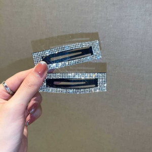 Fermagli per capelli in metallo acrilico con stella fatta a mano accessori di moda per ragazze vendita all'ingrosso - Product Image 1