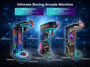 Máquina de boxeo YCF con medición de fuerza de ventilación, videojuego City Dragon Supresor, máquina de juego de monedas para un jugador, para mayores de 3 años - Product Image 2