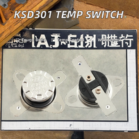 Thermostat CHANGYUE KSD301, interrupteur de température 250V 15A normalement fermé NC IP65 pour la domotique