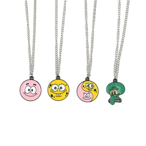 Collana con Ciondolo a Forma di <span class=keywords><strong>SpongeBob</strong></span> <span class=keywords><strong>SquarePants</strong></span>, Polpo Gigante e Fratello, Accessorio per Donna - Product Image 3
