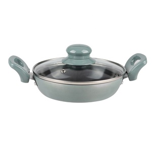 Nhà Sản Xuất Thực Hình Nón Hình Dạng Nồi Đặt Nhấn Nhôm Nhà Bếp Thiết Lập Kim Loại Lớp Phủ Nấu Ăn Nồi - Product Image 4