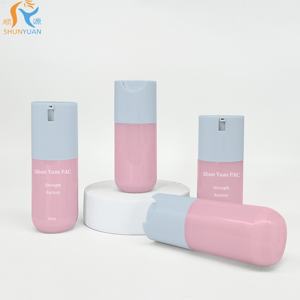 Sérum pour le soin de la peau, lotion, pompe sans <span class=keywords><strong>bouteille</strong></span> à <span class=keywords><strong>gaz</strong></span>, 30/50 ml, flacon pompe sans air en plastique PETG avec couleurs et logo personnalisés - Product Image 2