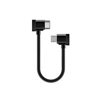 Compatible avec le câble adaptateur coudé OTG DJI Type-C, câble de données en matériau TPE, pour téléphone et tablette, câble de transfert de données USB.
