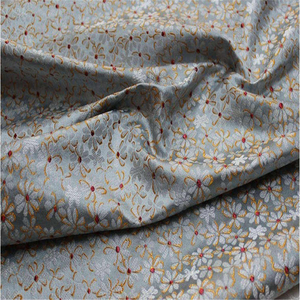 Venta al por mayor de fábrica precio más barato estilo elegante diseño floral comercializable tela de brocado para textiles para el hogar - Product Image 6