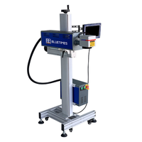 Bluetimes Flying 35W 40W 50W 60W 100W CO2 RF Machine de marquage laser Sino Galvo tête de marquage Jcz contrôle Yongli Davi bois acrylique