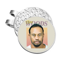 Clip de casquette de golf magnétique puissant personnalisé en alliage avec logo personnalisé et marqueur de balle de haute qualité pour les tournois