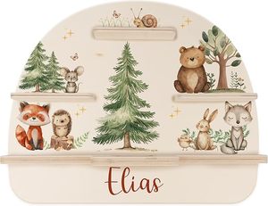 Estante Toniebox personalizado para habitación de niños, estante magnético de pared de madera Tonie, estante de madera Tonie Regal - Product Image 1