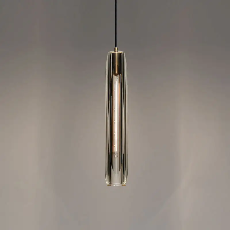 Роскошный современный стеклянный подвесной светильник в скандинавском стиле линейная светодиодная Подвесная лампа Подвесные светильники Люстра
