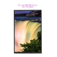 Günstiges Innolux IPS TFT 10,1 Zoll 800x1280 LH-101003N 39-Pin 600cd/m² MIPI DSI LCD-Display-Panel CN/GUA