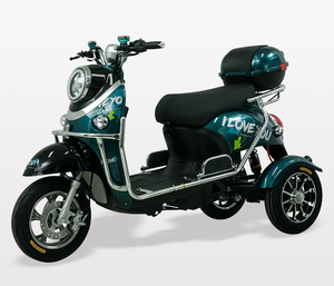 Triciclo de Fábrica EEC en Venta, 60V 72V 20Ah, Vehículo Motorizado de Tres Ruedas Abierto para Pasajeros, Alta Calidad de Fabricación - Product Image 2