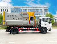 Camion Compacteur à Bras de Ramassage Diesel Manuel Euro 4 Détachable 6X4 pour Collecte et Transport de Déchets