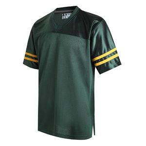 Commande en gros maillots de football rétro 100% polyester tricoté à séchage rapide modèle 3D conception de sublimation d'équipe - Product Image 1