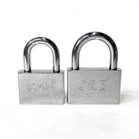 Cadenas de jeu avec 3 clés, sécurité renforcée pour équipement de jeu d'arcade à monnayeur