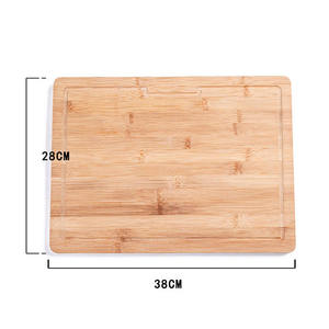 Bon marché, ensemble de planche à découper en bambou de cuisine écologique de taille personnalisée pour la maison et le restaurant - Product Image 5