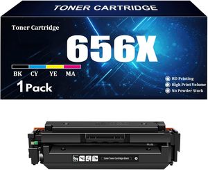 Cartuccia <span class=keywords><strong>toner</strong></span> nera ad alta resa, sostitutiva <span class=keywords><strong>per</strong></span> HP 656X 656A CF460X, compatibile con la stampante HP Color Enterprise M652dn - Product Image 2