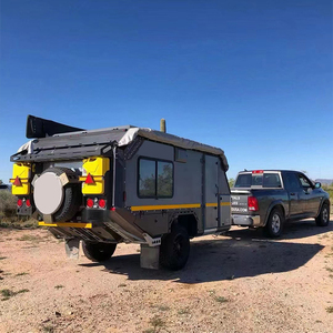 New Family Off-Road Travel Trailer Electric Brake <strong>Caravan</strong> With Independent Suspension Slide-Out Expanding Living Room - Product Image 2