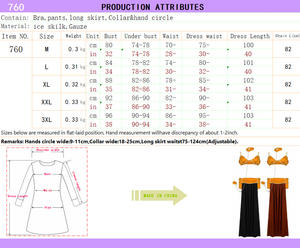 Nuevo Sexy carnaval Cosplay princesa <span class=keywords><strong>Leia</strong></span> esclavo disfraz vestido sujetador dorado y cuello cadena disfraz de Halloween - Product Image 2