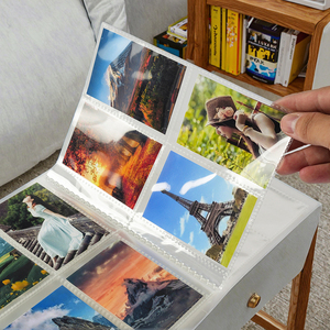 Factory Wholesale High Quality Eco-Friendly Waterproof Durable Plastic 3" <strong>Photo</strong> <strong>Album</strong> 160 Capacity <strong>6</strong> <strong>X</strong> 9 CM Ultrasonic Heat - Product Image 1