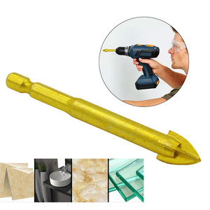 لقمة حفر LUBY من سبائك التنجستن لقطع البلاط والزجاج والسيراميك والخرسانة، أدوات حفر للبناء بأحجام 4/5/6/<span class=keywords><strong>8</strong></span>/10/12 مم - Product Image 2