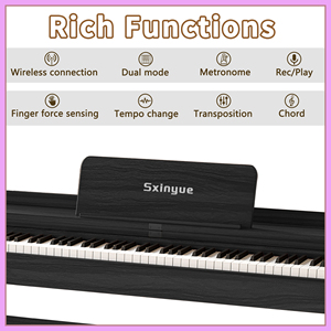 Keyboard Piano Electronic Professionnel Piano Keyboard Digital Piano 88 <b>Keys</b> - Product Image 2