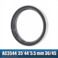 AC3544 AC3344 Headset Sepeda Bearing Tapered 35x44x5.5 33x44x6mm Baja Krom 36 45 Derajat untuk Upgrade Sepeda Gunung