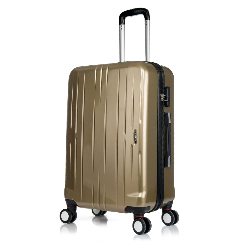 3 pcs ensemble de pc d'abs de chariot à coquille dure, bagages, sacs et étuis
