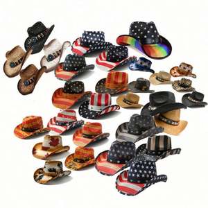 High Quality Western Cowgirl for Sombrero Stetson Cowboy <b>Straw</b> <b>Hat</b> for <b>Men</b> Outdoor Fishing Casual Breathable Comfort - Product Image 1