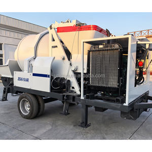 Beton mikser mobil pompalar JBS40 c3 dizel beton mikseri pompa fiyatı JBT15 hareketli mini beton karıştırıcı pompa - Product Image 6