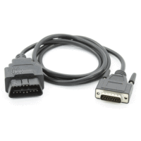 Cable adaptador OBD II macho a D-sub DB15 de 15 Pines, Cable VGA DB15 a OBD2 para diagnóstico de coche, venta al por mayor