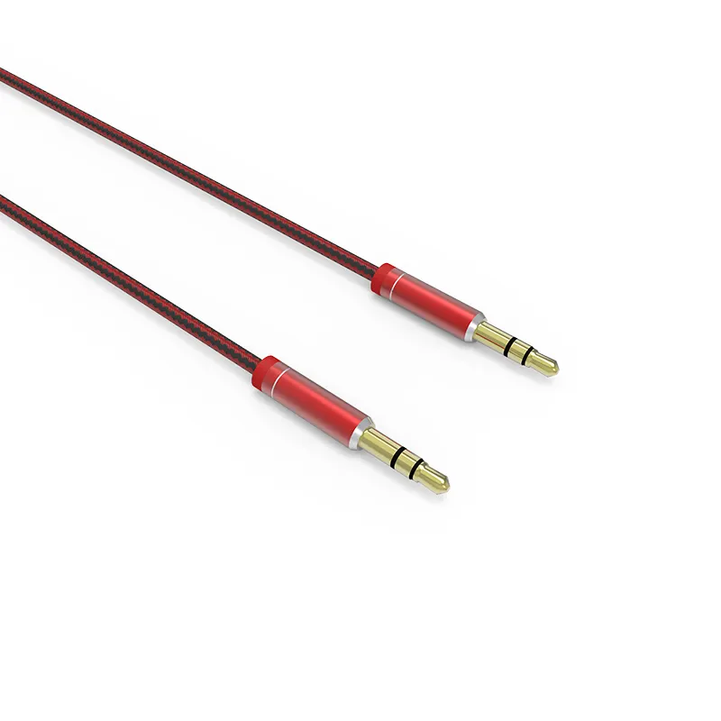 LDNIO LS-Y01 High Quality Audio Cable 3.5mm Auxiliary Stereo Video Cables Speaker Wire Aux Cable