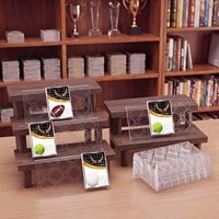 Support d'affichage transparent en acrylique non pliable pour jeux de cartes à collectionner, cartes sportives, jeux de société - Design moderne