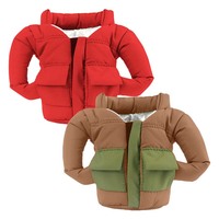 Veste isolante personnalisée OEM en polyester de haute qualité pour bouteille de bière ou de vin de Noël