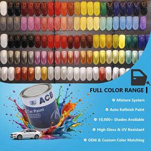 Peinture de finition automobile haute performance 2K, peinture durable pour la rénovation de carrosserie automobile - Product Image 2