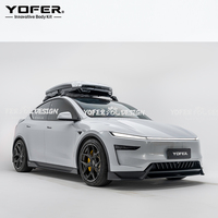 Pour Juniper 2025 pare-chocs modifiés automatiques accessoires extérieurs séparateur diffuseur lèvre corps Kit pare-chocs de voiture pour Tesla modèle Y genévrier
