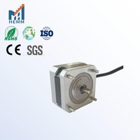 Motor paso a paso bipolar Nema 17 de 0.1N.m, baja corriente 0.4A para impresora 3D, router CNC, grabador láser, ángulo de paso de 1.8 grados