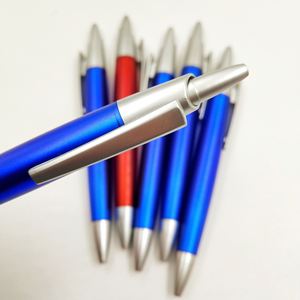 Manufacturers Custom Cheap Plastic Ballpoint <b>Pen</b> Double Head Writing Red Blue <b>Pen</b> <b>Refill</b> Can Be Customized LOGO - Product Image 5