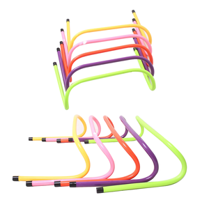 Vallas de Agilidad Ajustables en Altura, Duraderas, de ABS, para Entrenamiento de Velocidad en Fútbol, <span class=keywords><strong>Fugar</strong></span> FS8001 con Logotipo Personalizado - Product Image 1