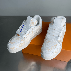 Trainer Leopard Print Low Top <b>Sneakers</b> For Men And Women Casual Streetwear Shoes With Thick Sole For Daily And Outdoor Use - Product Image 4