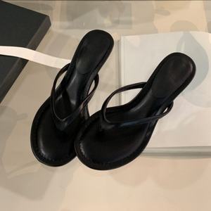 Sandalias Tacchi Stiletto de 3CM, Mules con Punta Descubierta y Anillo, Sandalias de Verano con Tacones Finos para Mujer, Más Vendidas - Product Image 3