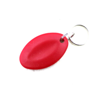 Personnaliser le logo coloré RFID 125Khz Keyfob ABS NFC Keytag pour clé de serrure de porte
